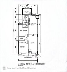 Blk 345 Teck Ghee Evergreen (Ang Mo Kio), HDB 3 Rooms #595580571
